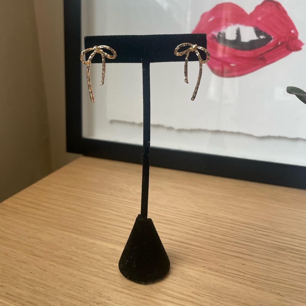 Bow Tie Earrings
